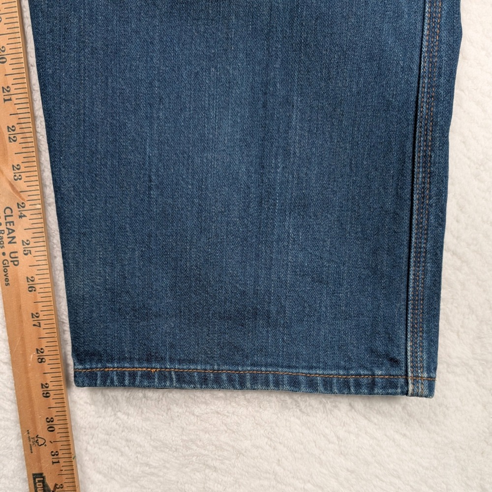 Vintage Levis SilverTab Carpenter Jeans Mens 36x30 Relaxed‎ Wide Leg Baggy Y2K - Picture 5 of 12
